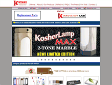 Tablet Screenshot of kosherimage.com